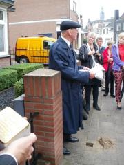 Stolpersteenlegging Bertha Heijmans-Heimans woensdag 9 juli 2014. Foto’s Kyra Broshuis, Ans Luiken en Fons Monasso.